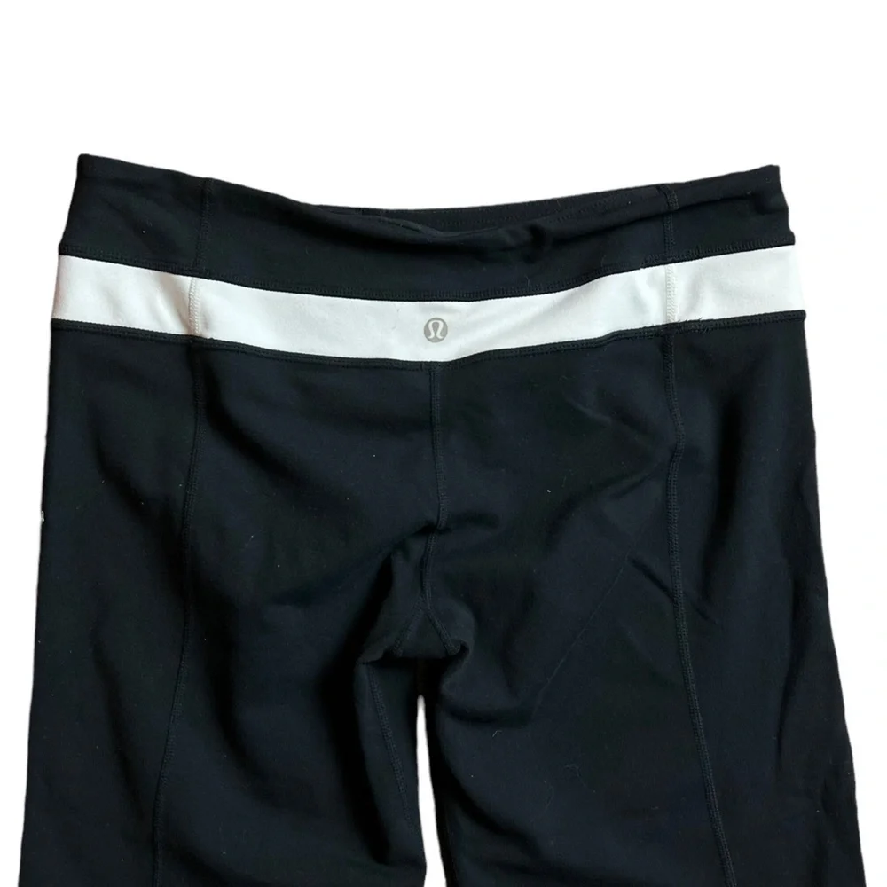 Lululemon Wide Waistband Boogie Crop Tights size 8